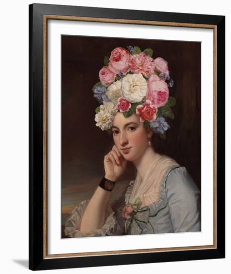 Lady Flora-Eccentric Accents-Framed Giclee Print