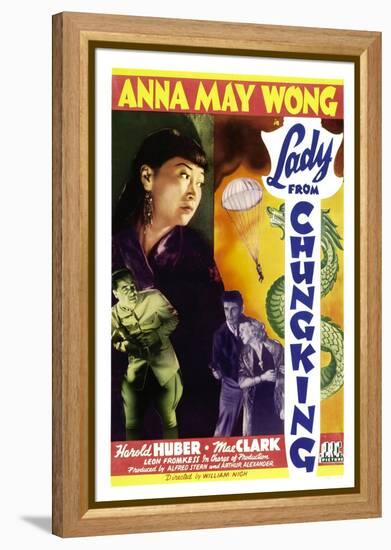 Lady from Chungking, Anna May Wong, 1942-null-Framed Stretched Canvas