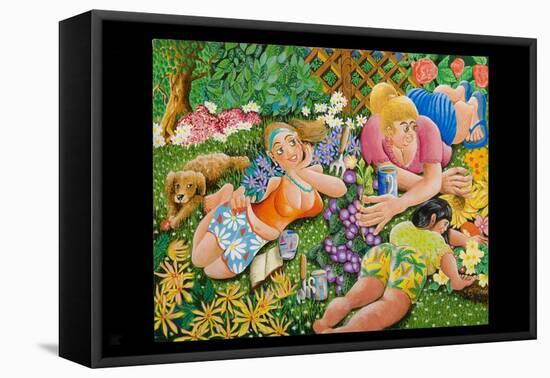 Lady Gardener, 2010-Tony Todd-Framed Premier Image Canvas