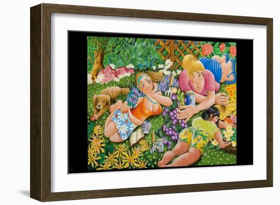 Lady Gardener, 2010-Tony Todd-Framed Giclee Print