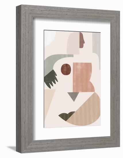 Lady Geometry-Kit Agar-Framed Photographic Print