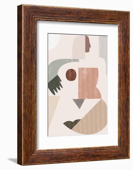 Lady Geometry-Kit Agar-Framed Photographic Print