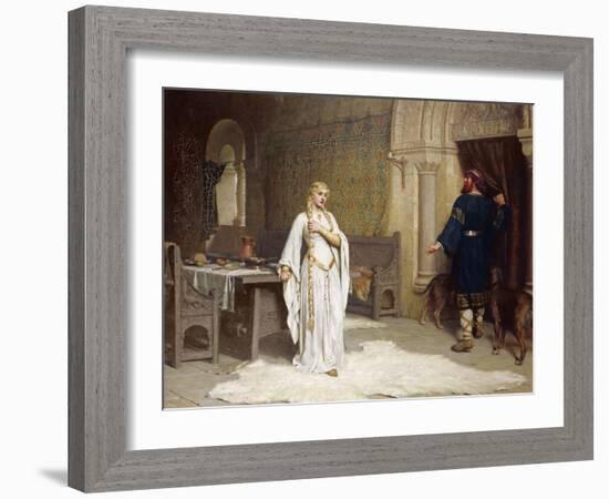 Lady Godiva, 1892-Edmund Blair Leighton-Framed Giclee Print