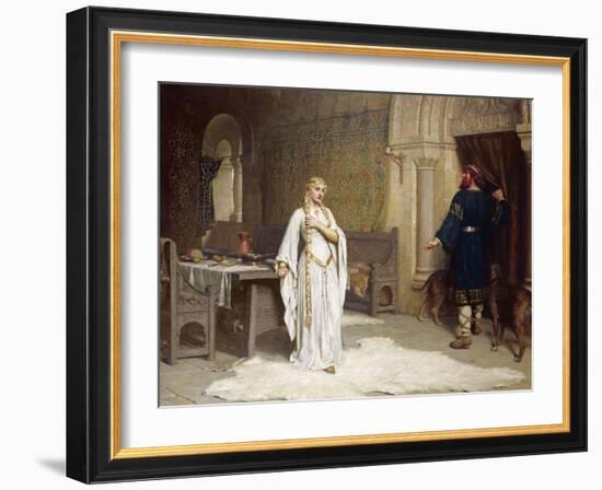 Lady Godiva, 1892-Edmund Blair Leighton-Framed Giclee Print