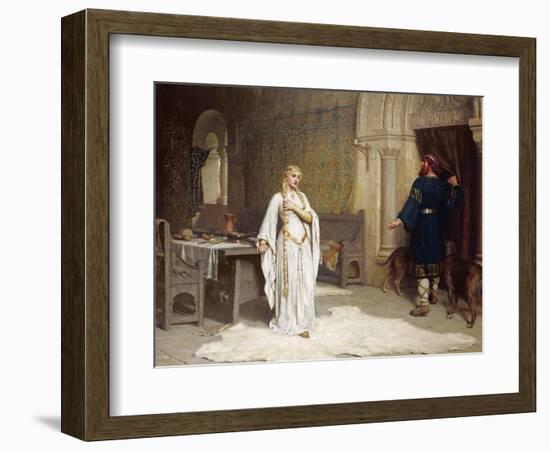 Lady Godiva, 1892-Edmund Blair Leighton-Framed Giclee Print