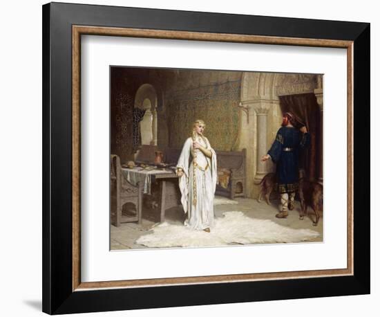 Lady Godiva, 1892-Edmund Blair Leighton-Framed Giclee Print