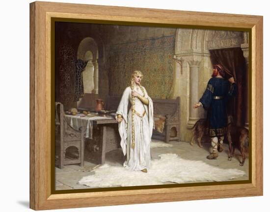 Lady Godiva, 1892-Edmund Blair Leighton-Framed Premier Image Canvas