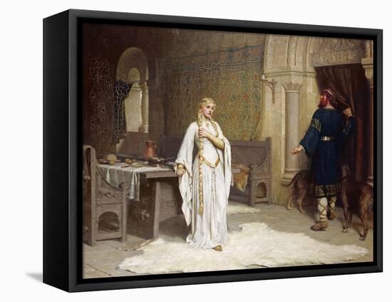 Lady Godiva, 1892-Edmund Blair Leighton-Framed Premier Image Canvas