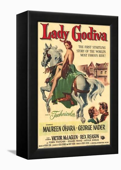 Lady Godiva, 1955-null-Framed Stretched Canvas