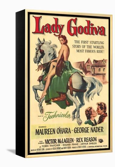 Lady Godiva, 1955-null-Framed Stretched Canvas