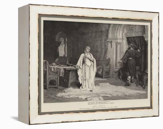 Lady Godiva-Edmund Blair Leighton-Framed Premier Image Canvas