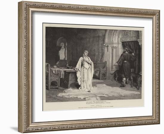 Lady Godiva-Edmund Blair Leighton-Framed Giclee Print