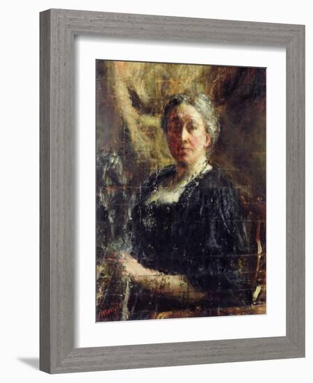 Lady Gregory, 1906-Antonio Mancini-Framed Giclee Print