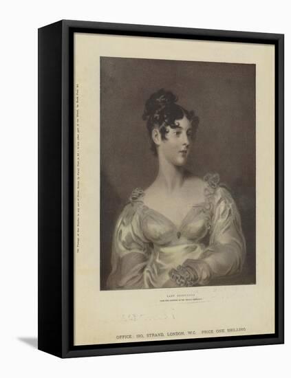 Lady Grosvenor-Thomas Lawrence-Framed Premier Image Canvas