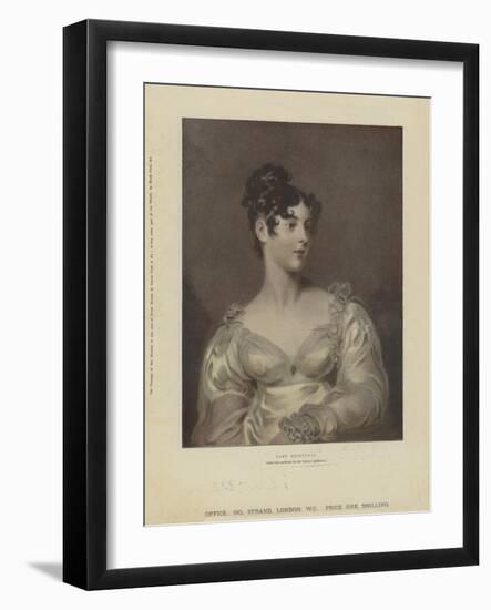 Lady Grosvenor-Thomas Lawrence-Framed Giclee Print