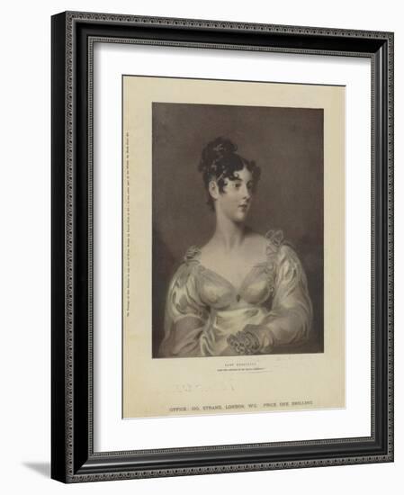 Lady Grosvenor-Thomas Lawrence-Framed Giclee Print