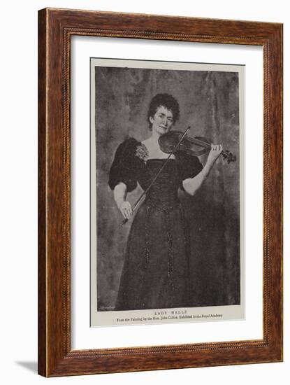 Lady Halle-John Collier-Framed Giclee Print