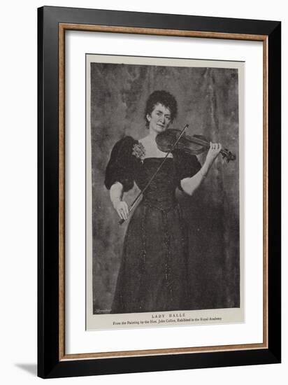 Lady Halle-John Collier-Framed Giclee Print