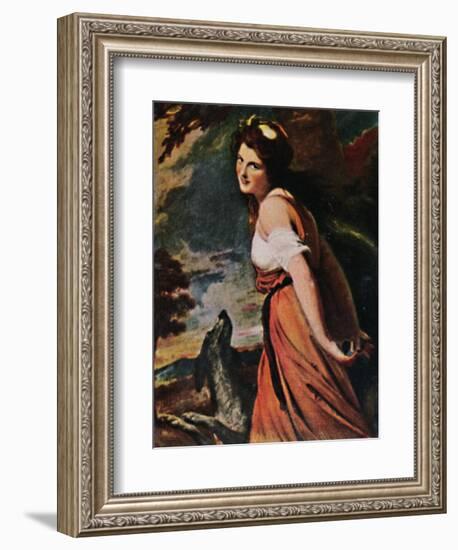 'Lady Hamilton 1761-1815. - Gemälde von Romney', 1934-Unknown-Framed Giclee Print