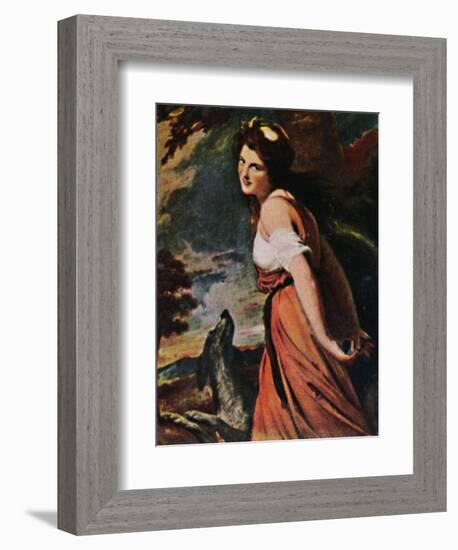 'Lady Hamilton 1761-1815. - Gemälde von Romney', 1934-Unknown-Framed Giclee Print