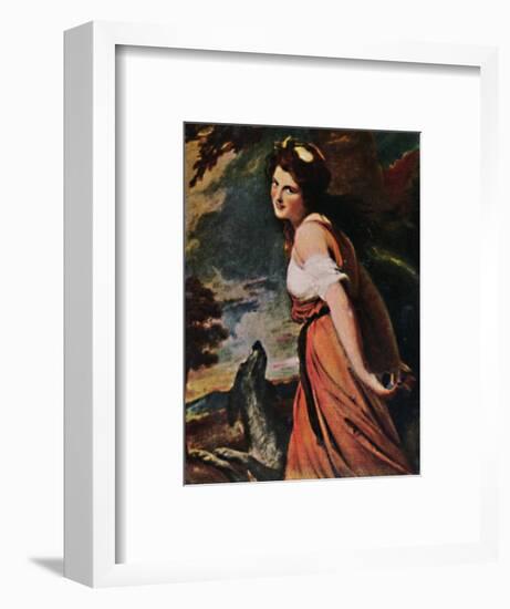 'Lady Hamilton 1761-1815. - Gemälde von Romney', 1934-Unknown-Framed Giclee Print