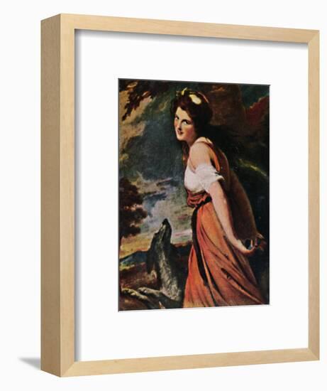 'Lady Hamilton 1761-1815. - Gemälde von Romney', 1934-Unknown-Framed Giclee Print