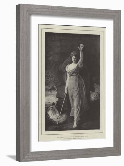 Lady Hamilton as Circe-George Romney-Framed Giclee Print