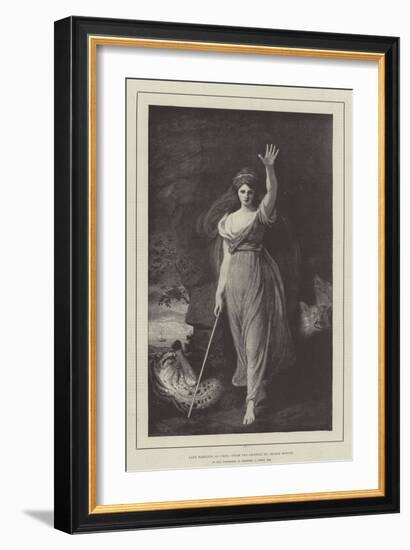 Lady Hamilton as Circe-George Romney-Framed Giclee Print