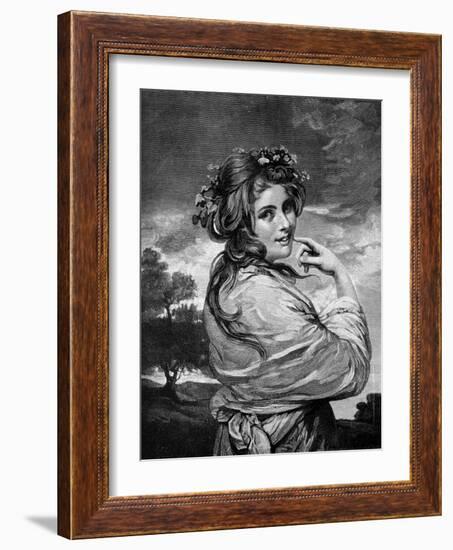 Lady Hamilton as 'Nature', C1783-1784-Joshua Reynolds-Framed Giclee Print