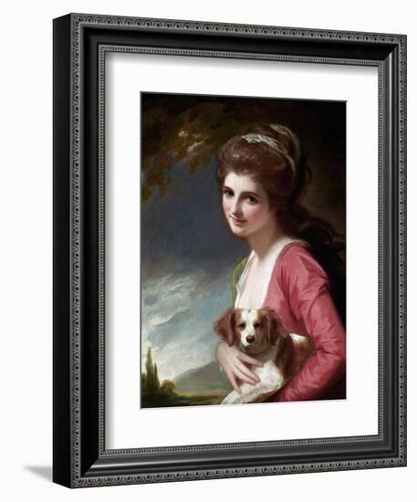 Lady Hamilton as Nature-George Romney-Framed Giclee Print