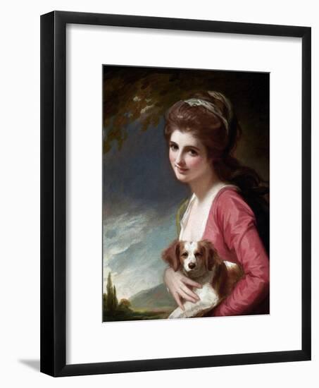 Lady Hamilton as Nature-George Romney-Framed Giclee Print