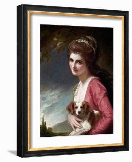 Lady Hamilton as Nature-George Romney-Framed Giclee Print