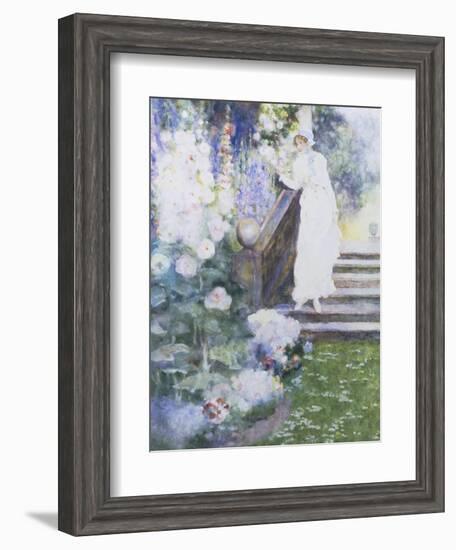 Lady Hamilton at Merton-David Woodlock-Framed Giclee Print