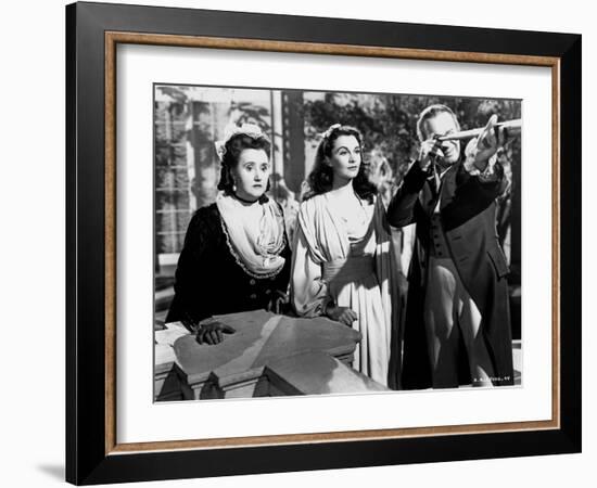 Lady Hamilton by Alexander Korda with Vivien Leigh, 1941 (b/w photo)-null-Framed Photo