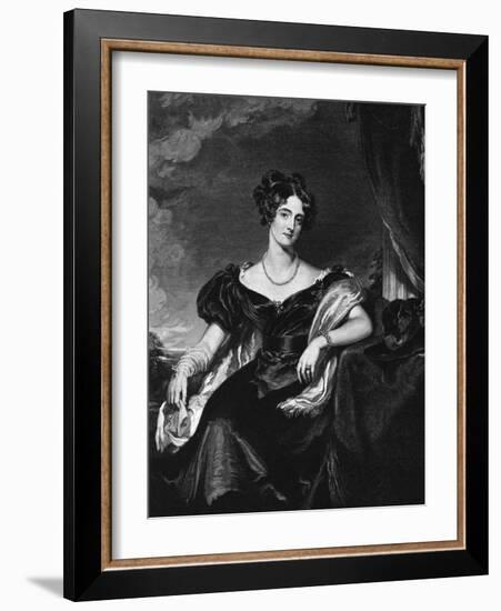 Lady Harriet Clive-Thomas Lawrence-Framed Art Print