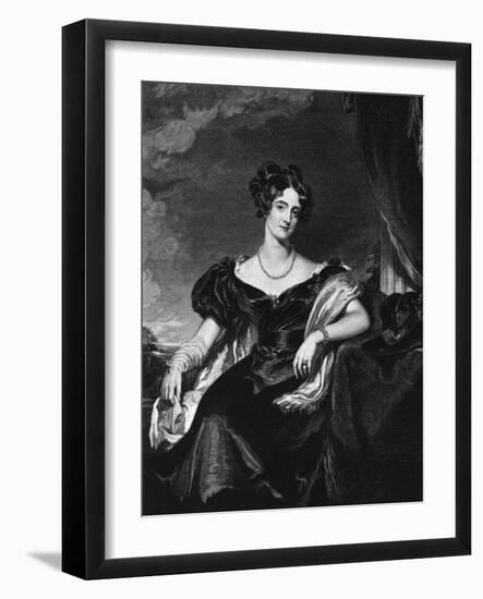 Lady Harriet Clive-Thomas Lawrence-Framed Art Print