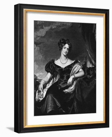 Lady Harriet Clive-Thomas Lawrence-Framed Art Print