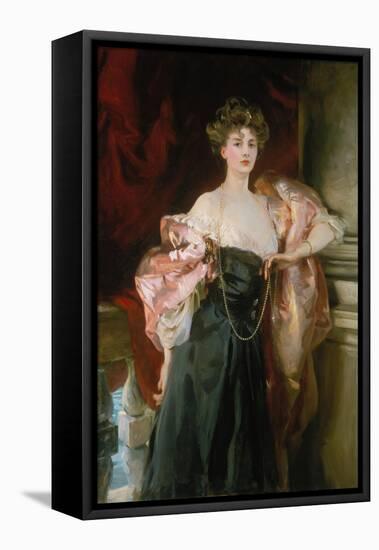 Lady Helen Vincent, Viscountess of Abernon, 1904-John Singer Sargent-Framed Premier Image Canvas