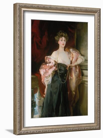 Lady Helen Vincent, Viscountess of Abernon, 1904-John Singer Sargent-Framed Giclee Print