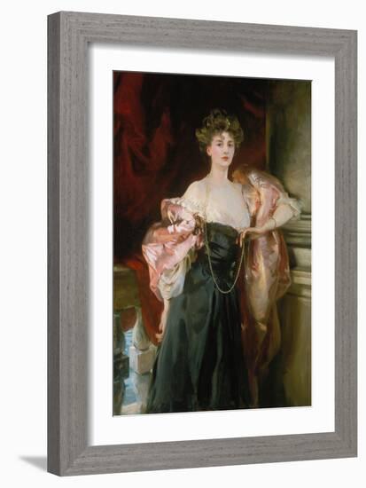 Lady Helen Vincent, Viscountess of Abernon, 1904-John Singer Sargent-Framed Giclee Print
