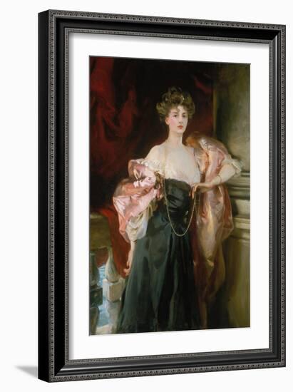 Lady Helen Vincent, Viscountess of Abernon, 1904-John Singer Sargent-Framed Giclee Print