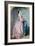 Lady Holding Flowers in Her Petticoat-Augustus Jules Bouvier-Framed Giclee Print