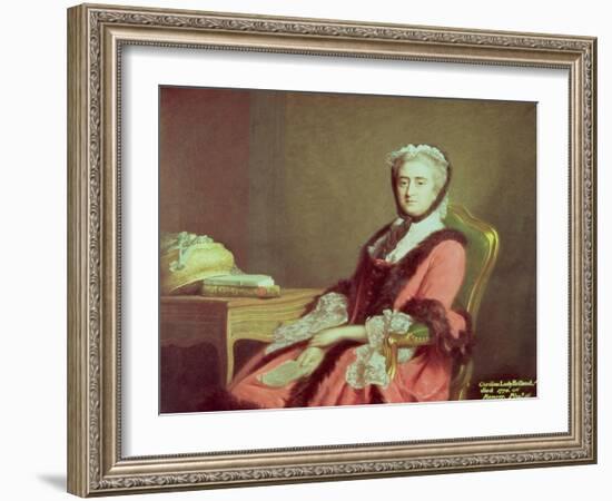 Lady Holland, 1766-Allan Ramsay-Framed Giclee Print