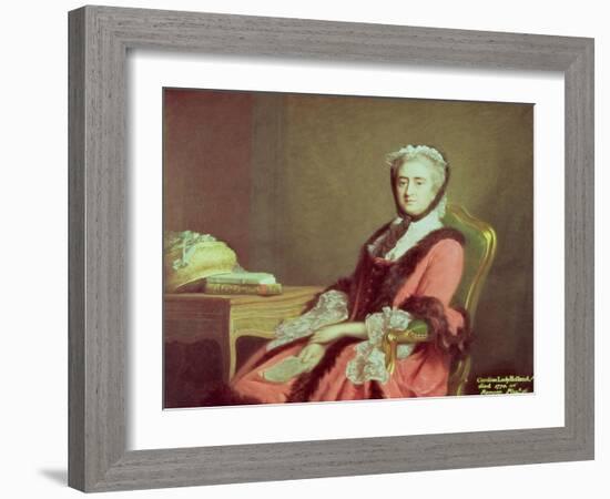 Lady Holland, 1766-Allan Ramsay-Framed Giclee Print