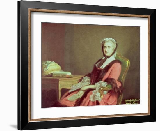 Lady Holland, 1766-Allan Ramsay-Framed Giclee Print