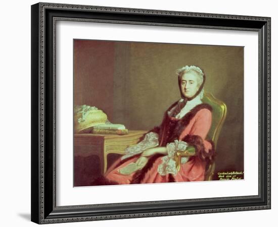 Lady Holland, 1766-Allan Ramsay-Framed Giclee Print