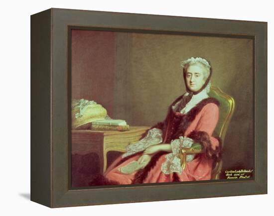 Lady Holland, 1766-Allan Ramsay-Framed Premier Image Canvas