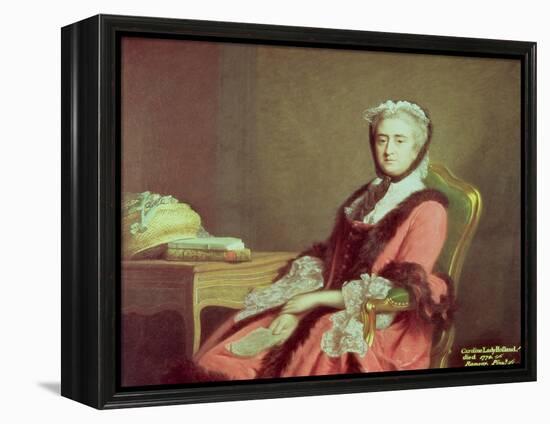 Lady Holland, 1766-Allan Ramsay-Framed Premier Image Canvas