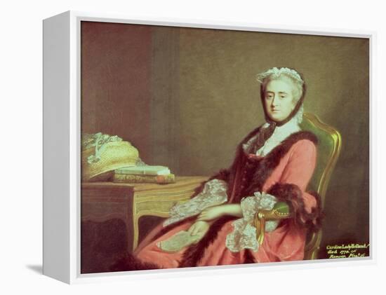 Lady Holland, 1766-Allan Ramsay-Framed Premier Image Canvas