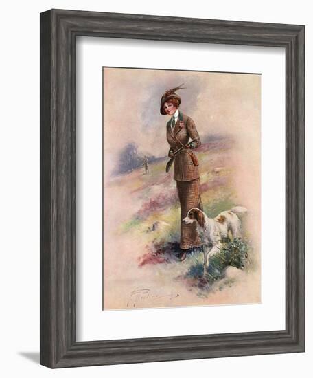 Lady Huntress-F Aveline-Framed Art Print